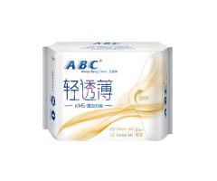 ABC日用超极薄棉柔卫生巾8片